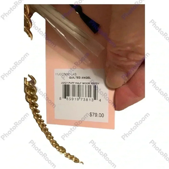 Juicy Couture Women’s Purse with a little bag included on strap white - Picture 4 of 5